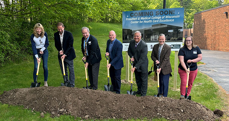 Center for Health Care Excellence Breaks Ground