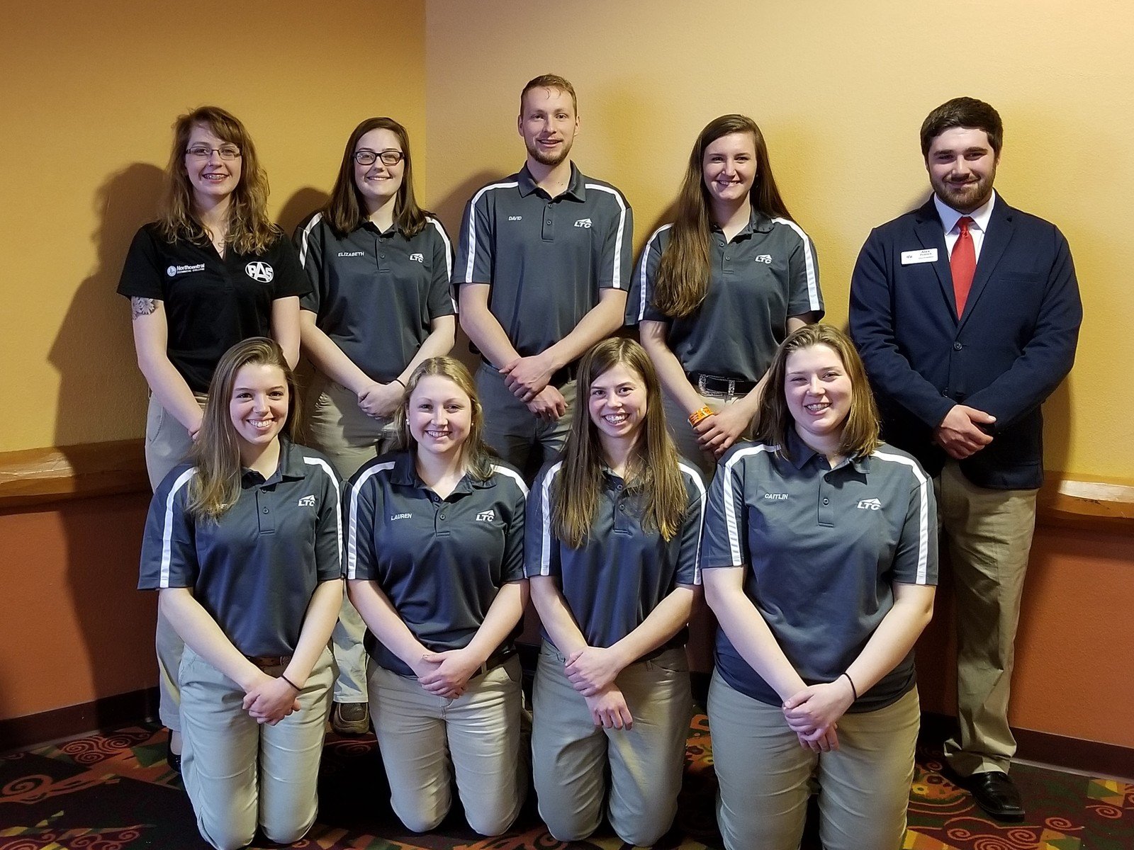 LTC students Elizabeth Benicke and Molly Henschel, and Northcentral Technical College student Kailey Schug took first place in Dairy Specialist Team competition at the state Professional Agricultural Student competition.